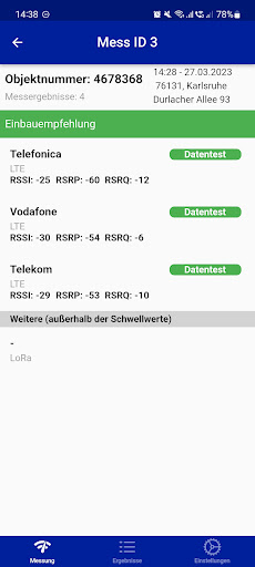 PegelMeter 3 Screen 3
