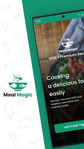 Android application Meal Magic - Make Cooking Easy screenshort
