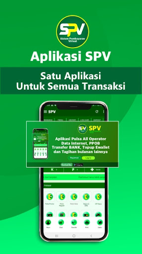 Android application SPV-Sistem Pembayaran Virtual screenshort