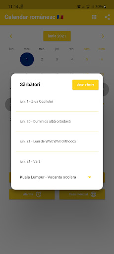Calendar românesc 2024 Screen 2