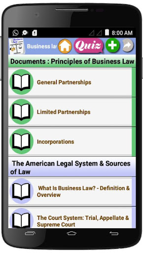 Business Law  Courses Screenshot 1 - AppWisp.com