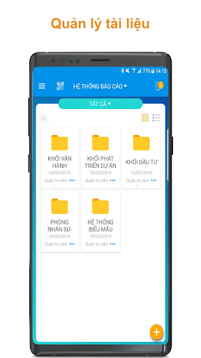 Android application Sabeco Eoffice screenshort