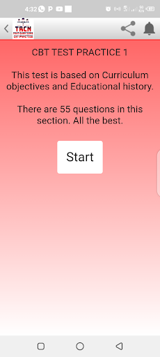 TRCN PQE CBT practice Screen 2