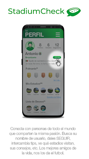 Android application STADIUMCHECK® screenshort