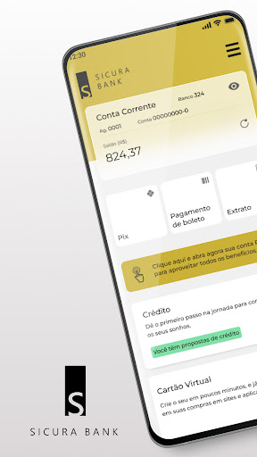 Sicura Bank Screen 3