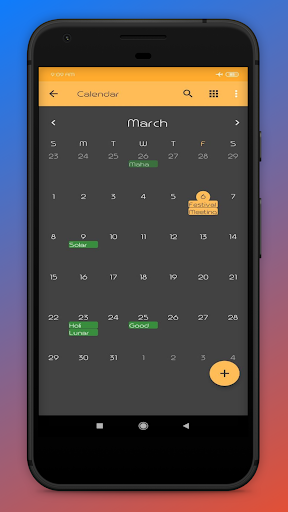 Quick Event Reminder  Calendar