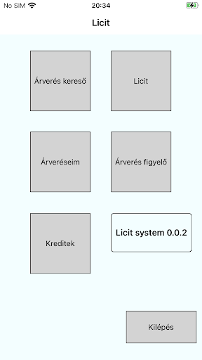 Android application MGLicit screenshort
