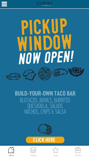 BluTaco Screen 2