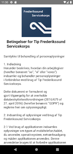 Frederikssund Servicekorps Screen 2