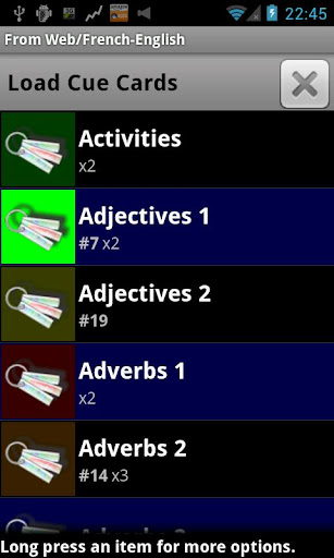 CueBrain languages french etc