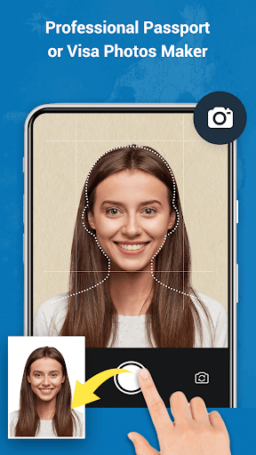 Screenshot of ID Photo & Passport Portrait