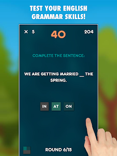 Prepositions Test PRO Screenshot