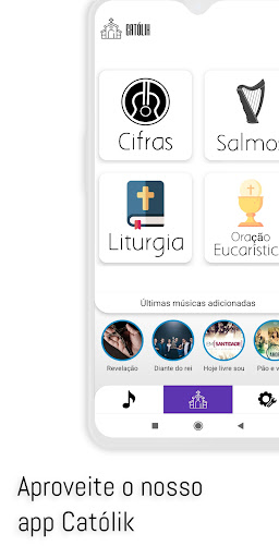 Android application Católik screenshort
