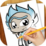 Learn to Draw Rick and Morty icon