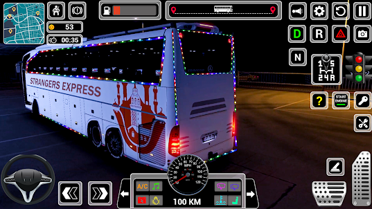 euro bus conducción juego 3d