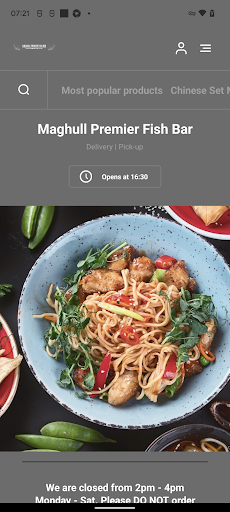Android application Maghull Premier Fish Bar screenshort