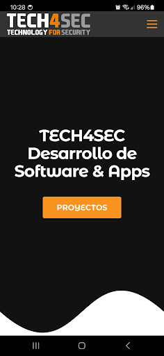 Android application TECH4SEC screenshort
