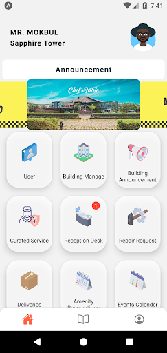 Android application Smart Residence GEO screenshort