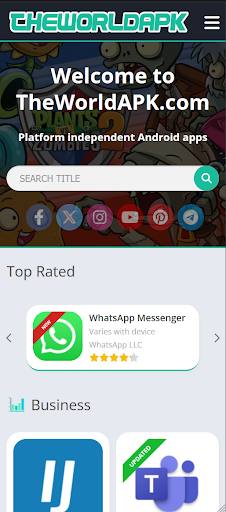 Android application TheWorldAPK screenshort
