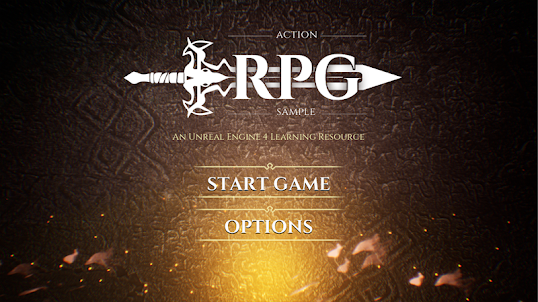 Action RPG Game Sample