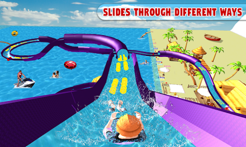 Water Park Slide Surfers Games