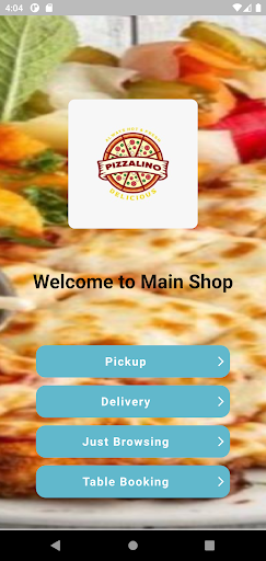 Android application Pizzalino Wakefield screenshort