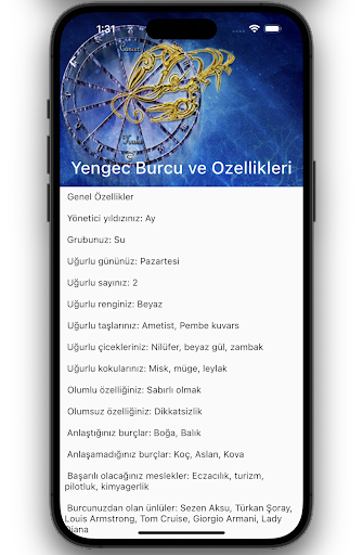 Horoscope Screen 2
