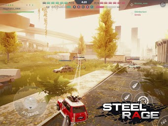 Steel Rage: Mech Cars PvP War