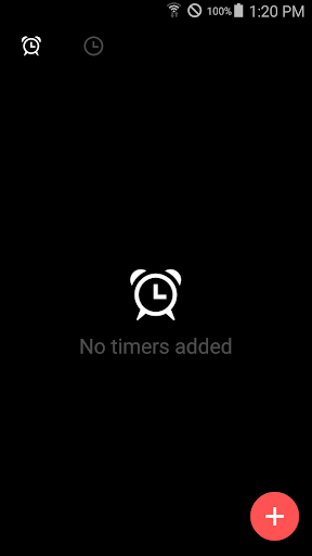 Android application Timer & Stop Watch screenshort