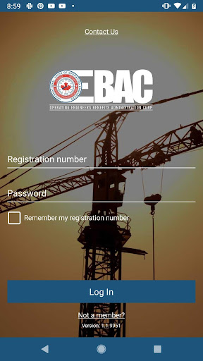 Android application OEBAC Mobile screenshort