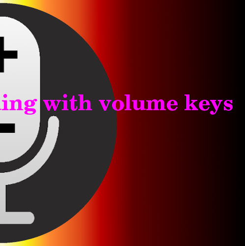 Volume Key Sound Recorder Screen 2