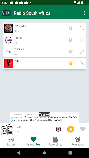 Radio South Africa : Stream FM Screen 3