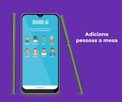 Android application Divide Aí screenshort