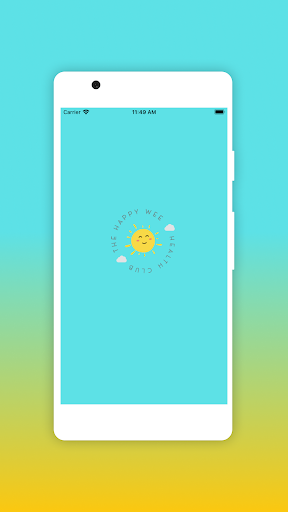 Android application The Happy Wee Health Club screenshort