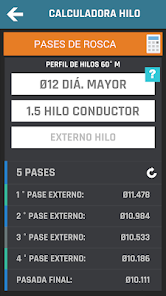 Imágen 18 Calculadora Maquinista CNC android