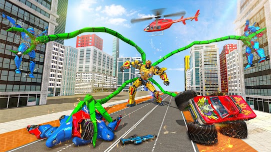 Octopus Robot Car v1.2 MOD APK (Unlimited Money) Free For Android 10