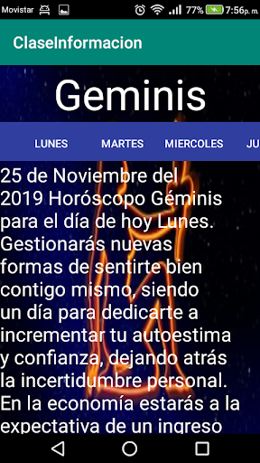 Horoscopos Screen 3