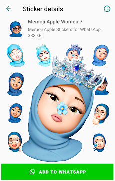 Memoji Islamic Muslim Stickersのおすすめ画像3