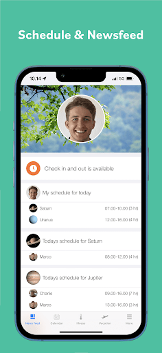 Android application Kita-App Mitarbeiter screenshort
