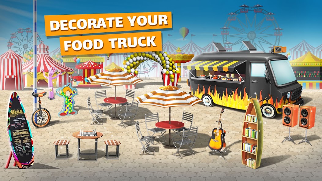 Food Truck Chef Cooking Games v8.22 MOD (Unlimited Gold/Coins) APK