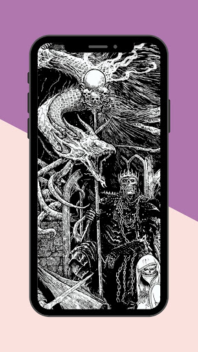 Android application Horror Wallpaper screenshort