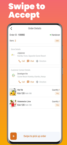 Culimix Delivery : Rider Appのおすすめ画像2