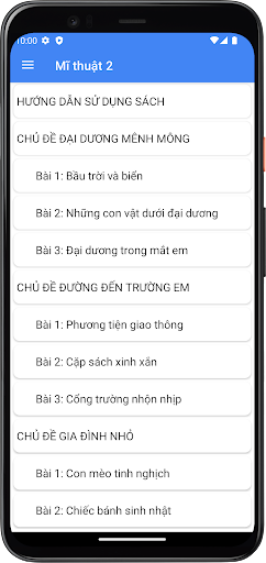 Mĩ thuật Lớp2 Screen 3