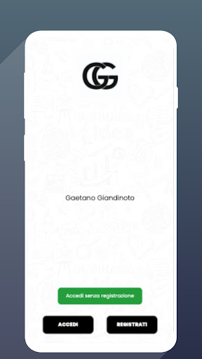 Android application Gaetano Giandinoto screenshort