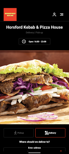 Android application Horsford Kebab & Pizza House screenshort