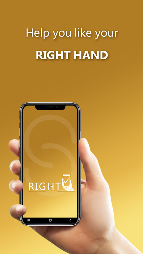 Android application Right Hand screenshort