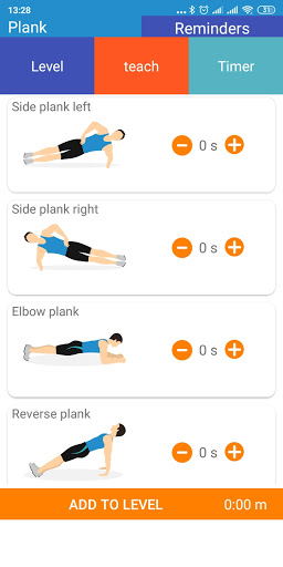 Plank Workout & Exercises. Screen 3