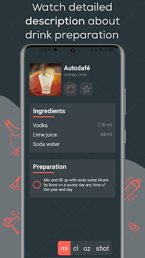 MixDrink - Cocktail maker Screen 2