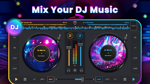 Captura de Pantalla 2 Mezclador de música DJ - Remix android
