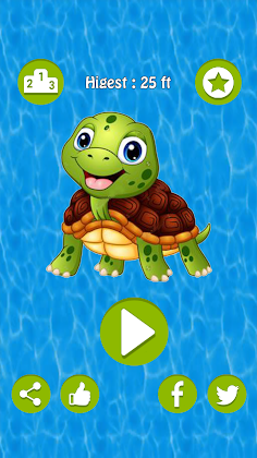Ultimate Jumping Turtle - Screenshot 2